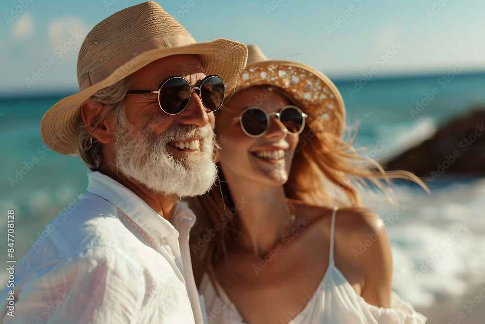 People in connection with nature, enjoying beautiful summer spring day weekend, made with Generative AI tools