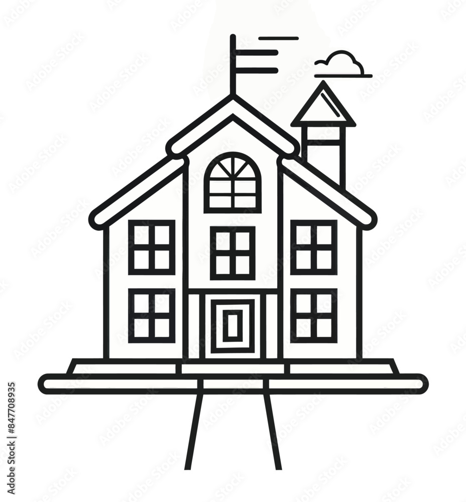 house icon isolated house icon isolated