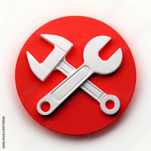 wrench and screwdriver icon
