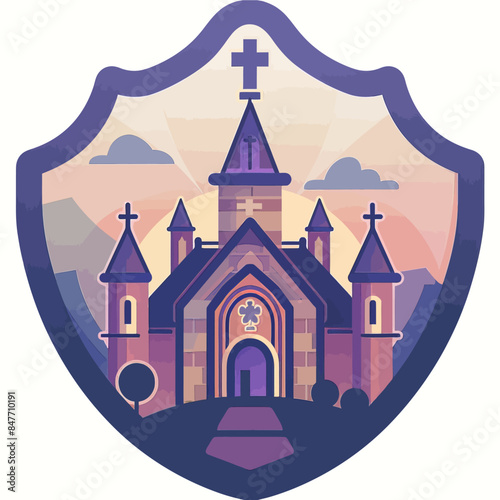 church vector
