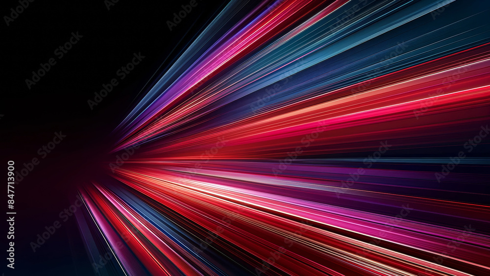 Abstract red, pink, and purple lines in motion Abstract red, pink, and purple lines in motion