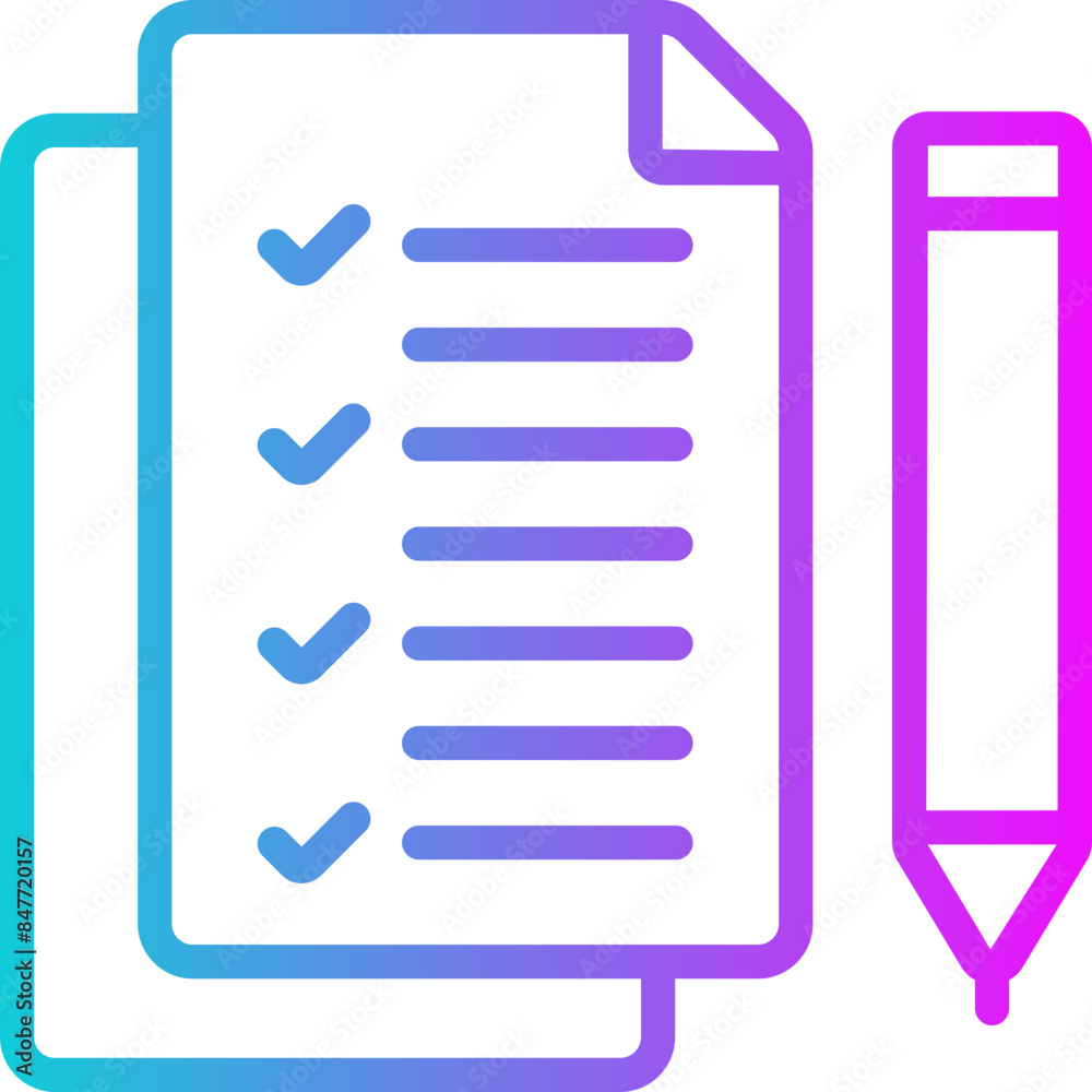 Task Gradient Icon Task Gradient Icon