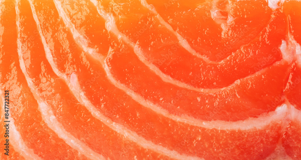 Salmon fresh pink flesh texture or salmon fillet closeup. Salmon fresh pink flesh texture or salmon fillet closeup.