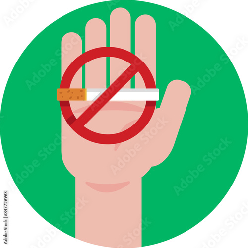 Indicating a ban on smoking, this icon helps in maintaining health and safety standards by restricting tobacco use.