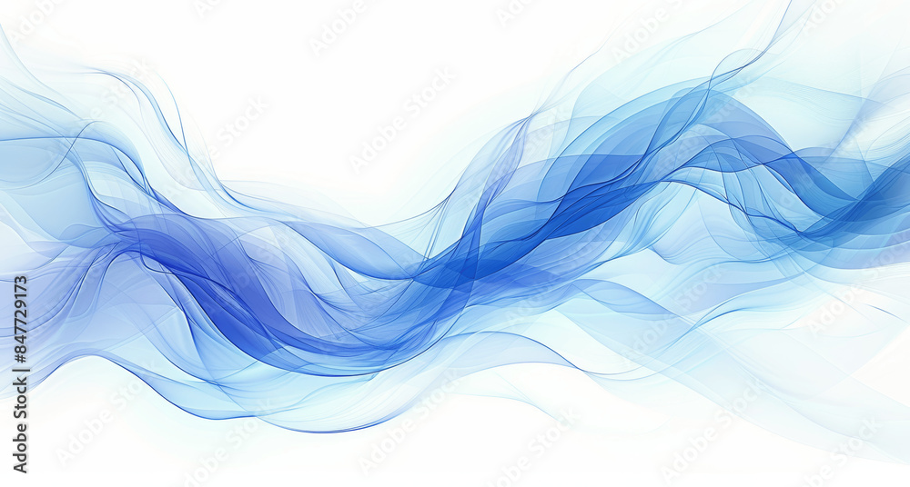 Abstract Blue and White Wave Vector Background for Business and Presentation Design Abstract Blue and White Wave Vector Background for Business and Presentation Design