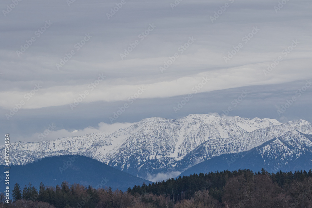Fototapeta premium Bergblick