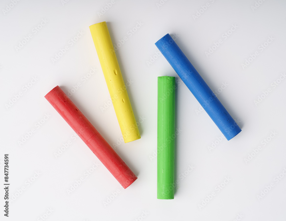 Set of colorful oil pastels on white background.Oil pastels color in box isolated on white background. Crayons Set of colorful oil pastels on white background.Oil pastels color in box isolated on white background. Crayons