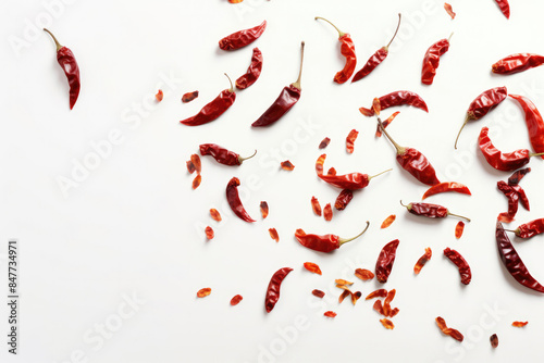 唐辛子, 赤, スパイス, 野菜, 調味料, 食材, 白背景, chili, red, spice, vegetable, seasoning, ingredient, white background