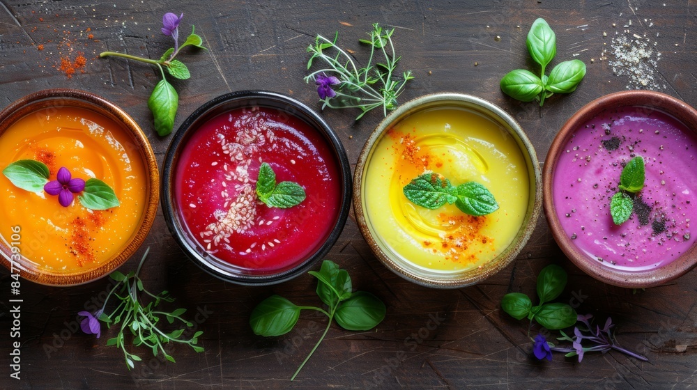 Warm Nuances in Cream Soup Dishes Warm Nuances in Cream Soup Dishes