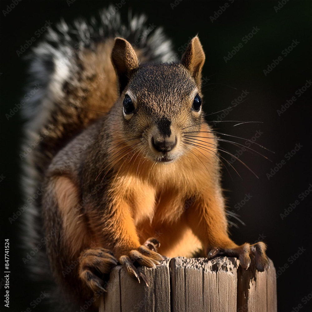 Naklejka premium Squirrel, 다람쥐, Rodent, 쥐류, Bushy tail, 꼬리가 울퉁불퉁한, Nut, 견과류, Acorn, 도토리, Tree, 나무, Forest, 숲, Climbing, 등산, Nest, 둥지, Bark, 나무 껍질, Branch, 나뭇가지, Leap, 뛰다, Jump, 점프, Agile, 민첩한, Curious, 호기심 많은, Foragin