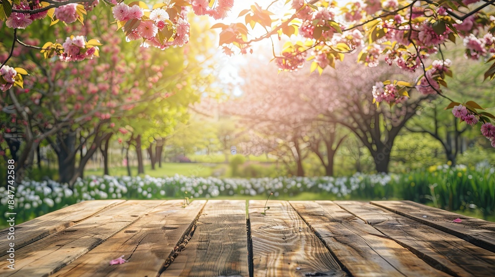 Spring Awakening on a Lush Green Table Spring Awakening on a Lush Green Table