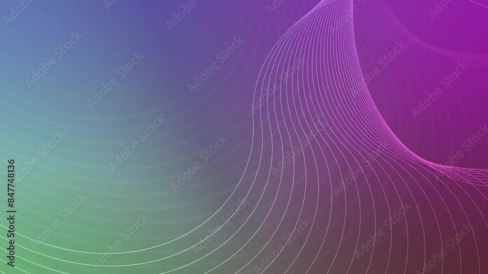 Gradient colorful line wave animation background Gradient colorful line wave animation background