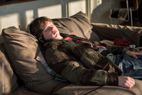 Teenager lost in music, a m...