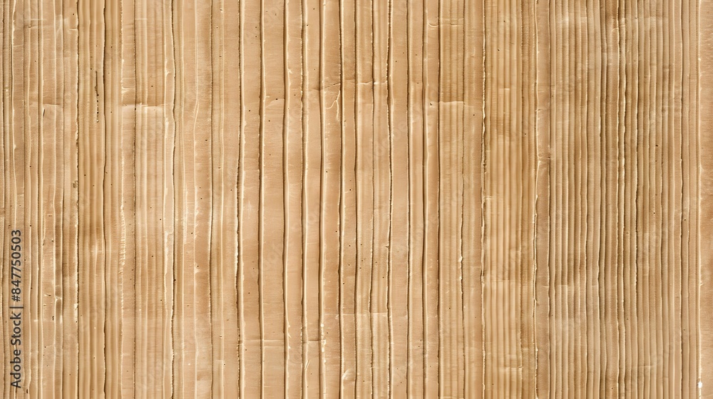 Fototapeta premium Old Paper Cardboard Brown Corrugated Textured surface. background.