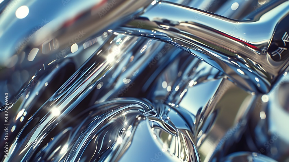 A close-up of the shiny club heads in a golf bag, with sunlight reflecting off them A close-up of the shiny club heads in a golf bag, with sunlight reflecting off them