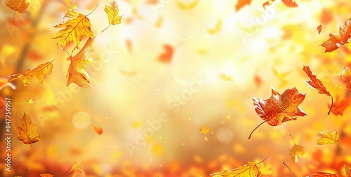 leaves from trees that fall in autumn