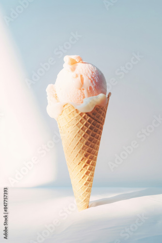 アイス, アイスクリーム, コーン, 氷, おやつ, 夏, デザート, ice cream, corn, ice, snack, summer, dessert photo