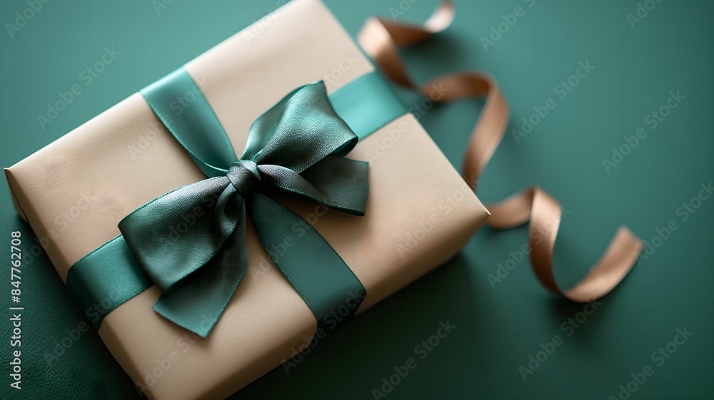 a blank gift card wining on a solid green colored background a blank gift card wining on a solid green colored background