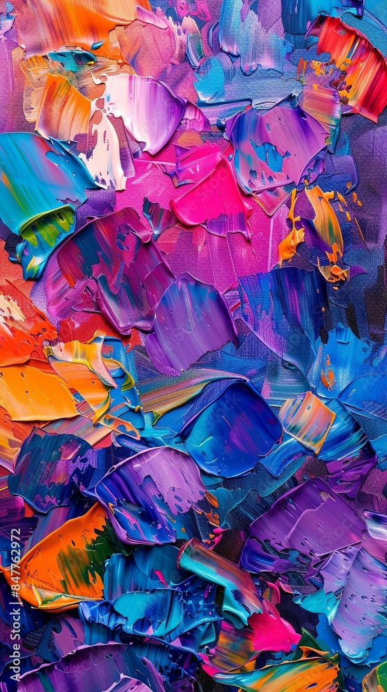 Vibrant Canvas of Abstract Color Explosions Vibrant Canvas of Abstract Color Explosions