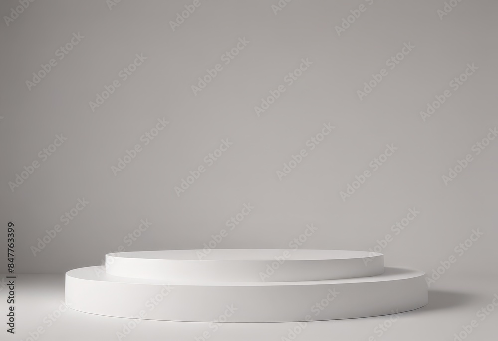 white podium on white wall white podium on white wall