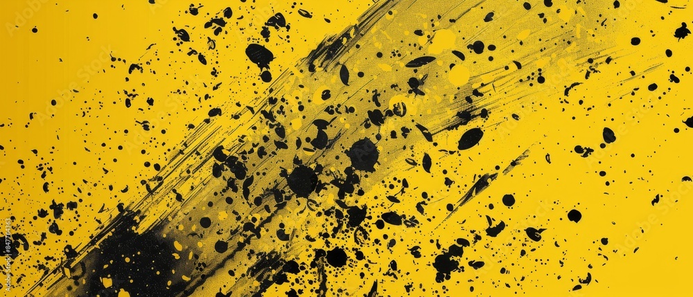 Bold Abstract Paint Splatter Bold Abstract Paint Splatter