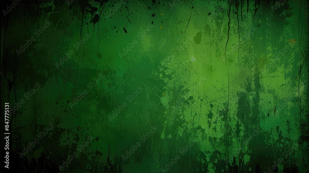 Edgy Grunge Texture in Green Tones Edgy Grunge Texture in Green Tones