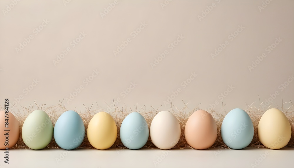easter eggs, colors pattern banner poster header design easter eggs, colors pattern banner poster header design