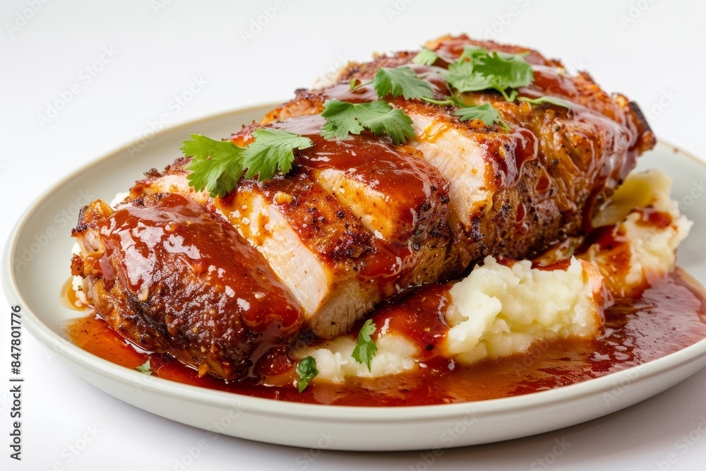 Mouthwatering Roast Pork with Sweet Strawberry Glaze Mouthwatering Roast Pork with Sweet Strawberry Glaze