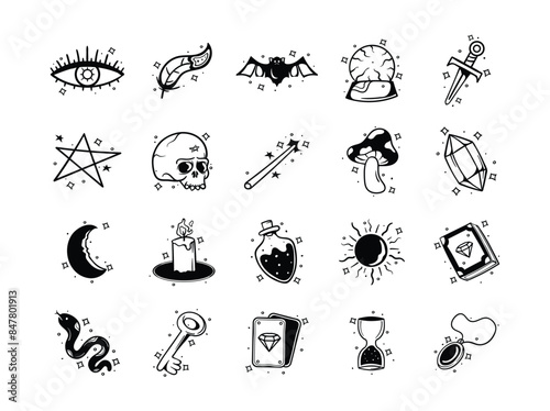 Dark Magic Vector Set