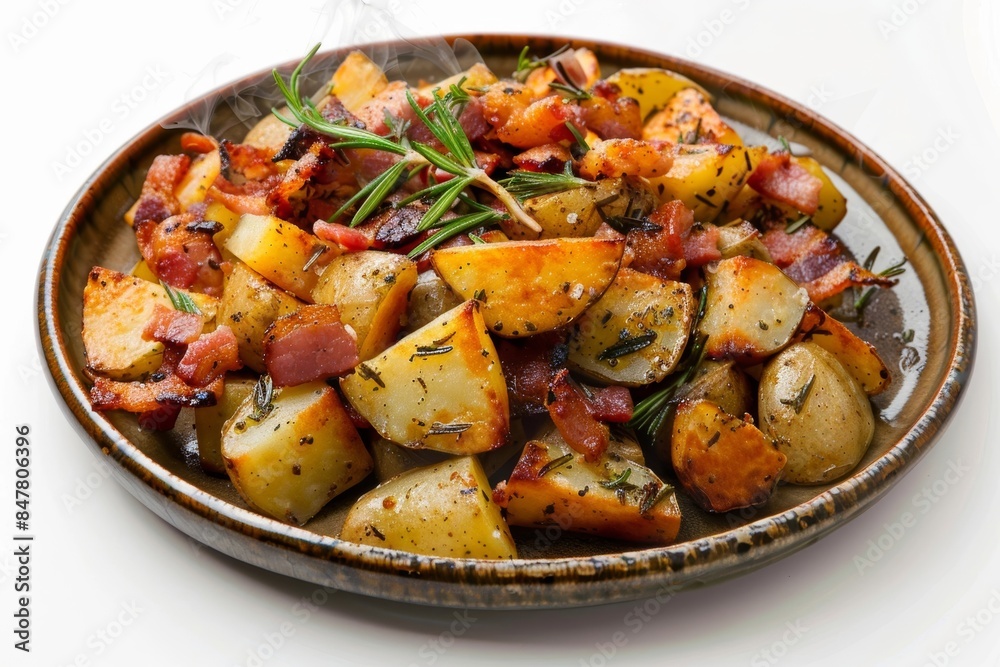 Bacon and Rosemary Roasted Potato Delight Bacon and Rosemary Roasted Potato Delight