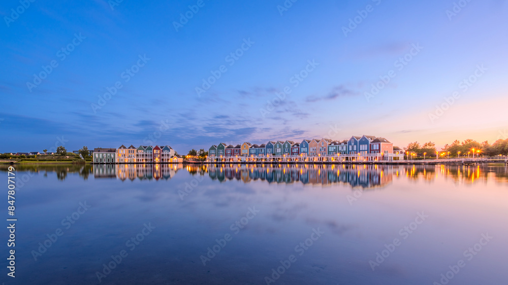 Obraz premium Sunset in Houten 