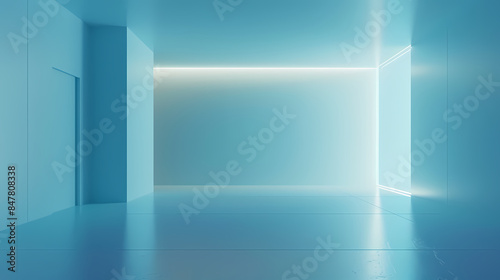 Wallpaper Mural Simple empty room Torontodigital.ca