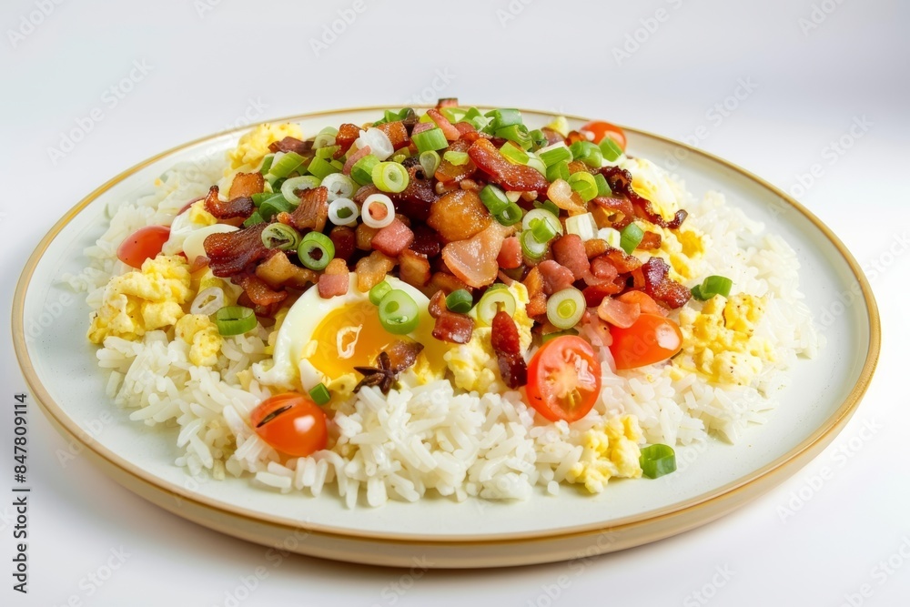 Delightful Bacon and Egg Stir-Fry with Aromatic Star Anise and Shaoxing Wine Delightful Bacon and Egg Stir-Fry with Aromatic Star Anise and Shaoxing Wine