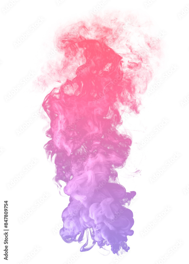 Pink and purple smoke effect design element Pink and purple smoke effect design element