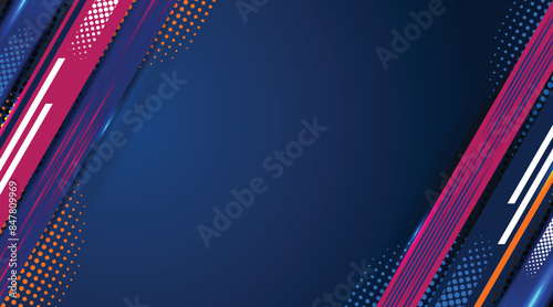 Abstract technology background with dotted geometric texture for web layout, advertising, media and presentation concepts