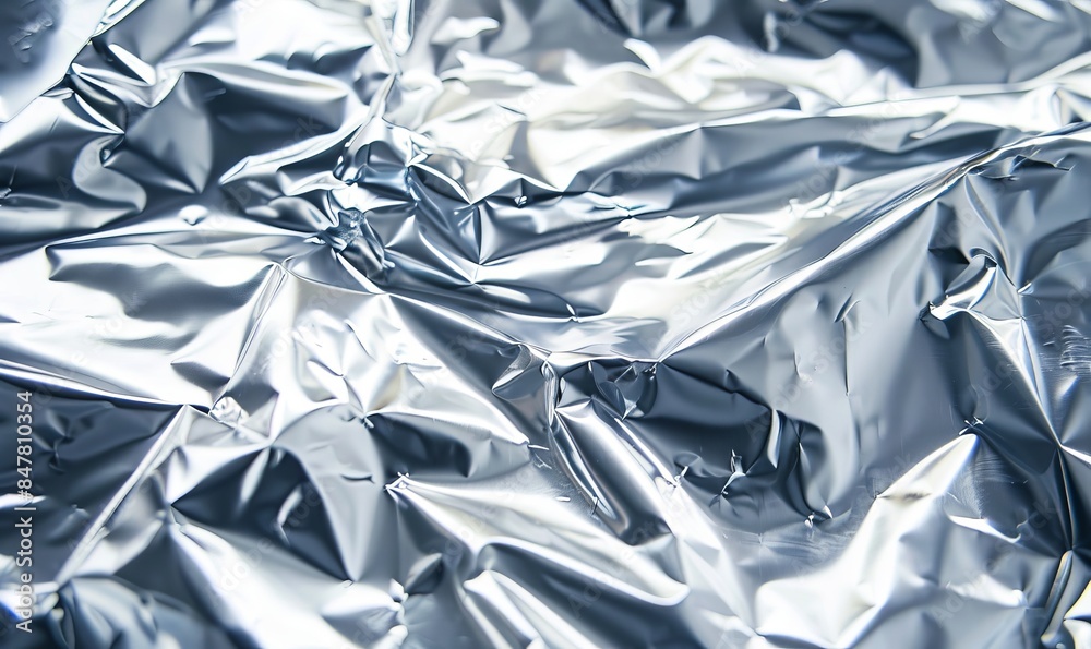crumpled aluminum foil with intricate patterns crumpled aluminum foil with intricate patterns