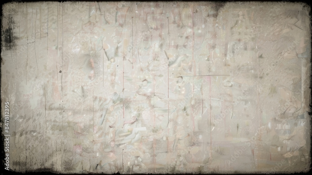 Fototapeta premium Retro Styled Plaster Finish