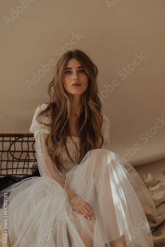 A captivating portrait of a...