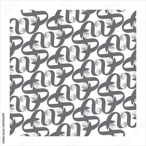 Seamless pattern vector design art