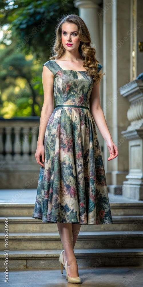 woman in a dress woman in a dress