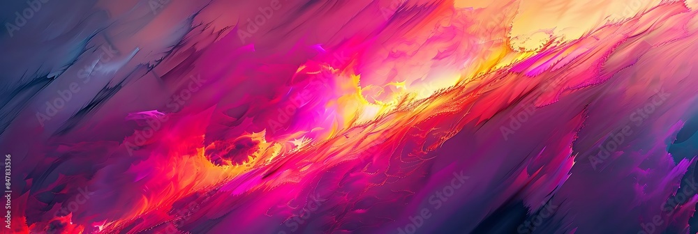 a colorful abstract painting featuring a red, yellow, and green color scheme with a prominent white square in the center a colorful abstract painting featuring a red, yellow, and green color scheme with a prominent white square in the center