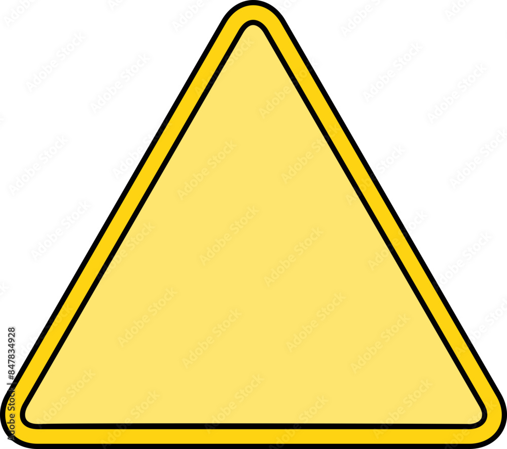 yellow warning sign yellow warning sign