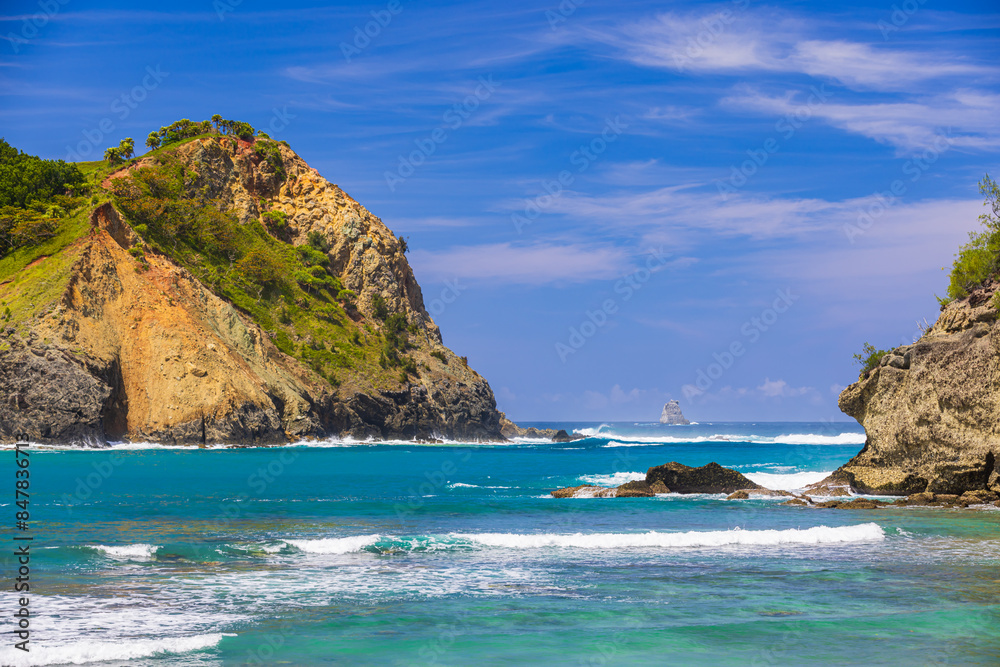 Fototapeta premium 小笠原諸島・父島 コペペ海岸から望む風景