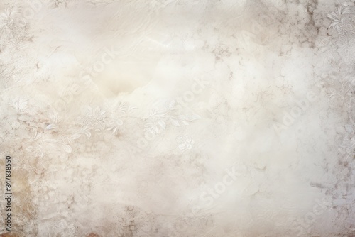 old grunge with faded lace texture background paper, light color soft simple surface