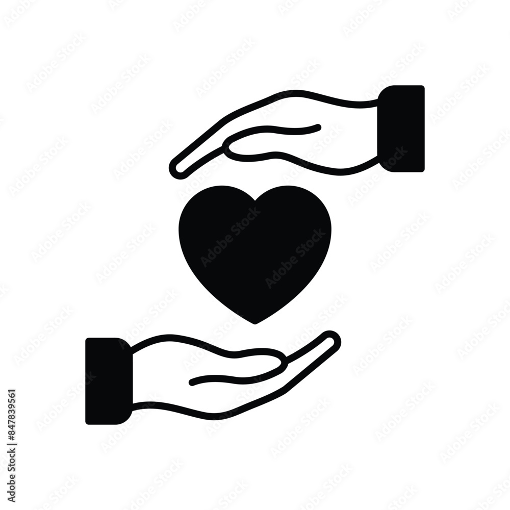 charity vector icon charity vector icon