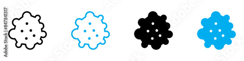 Cosmetic Pigment Icon Ideal for Makeup and Beauty Product Designs
