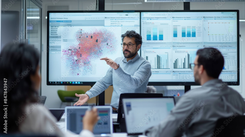 Collaborative Innovation: Data Scientists Working Together on AI Research in a Modern Workspace Collaborative Innovation: Data Scientists Working Together on AI Research in a Modern Workspace