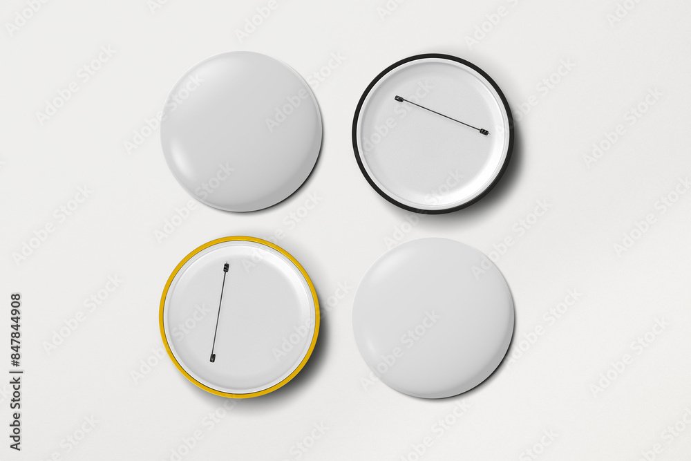 Pin transparent mockups png badges, blank accessories Pin transparent mockups png badges, blank accessories