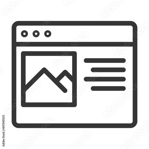 Free Download Media image in SEO icon outline style detailed - GFXLoad