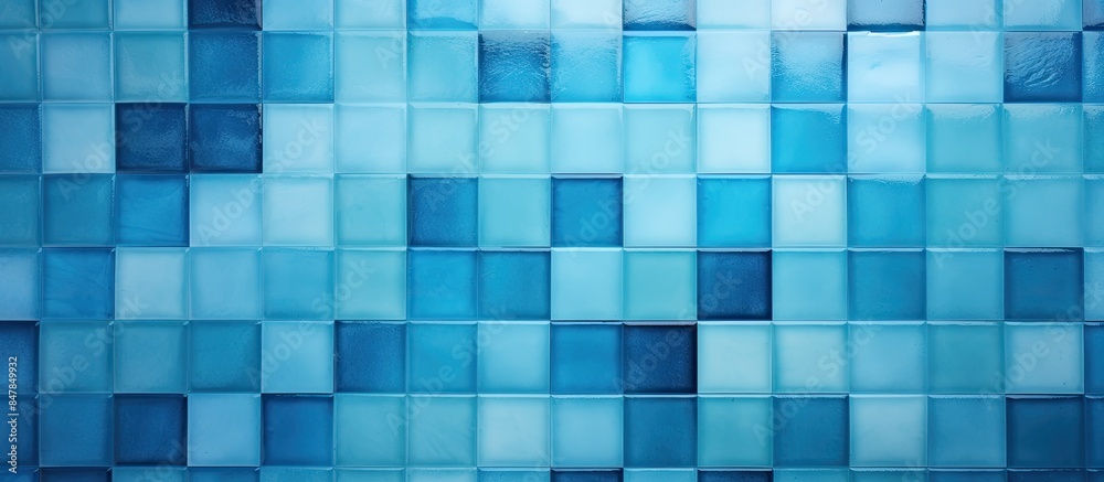 beautiful modern abstract texture close up photo of water in pool with blue small tiles background. Creative banner. Copyspace image beautiful modern abstract texture close up photo of water in pool with blue small tiles background. Creative banner. Copyspace image